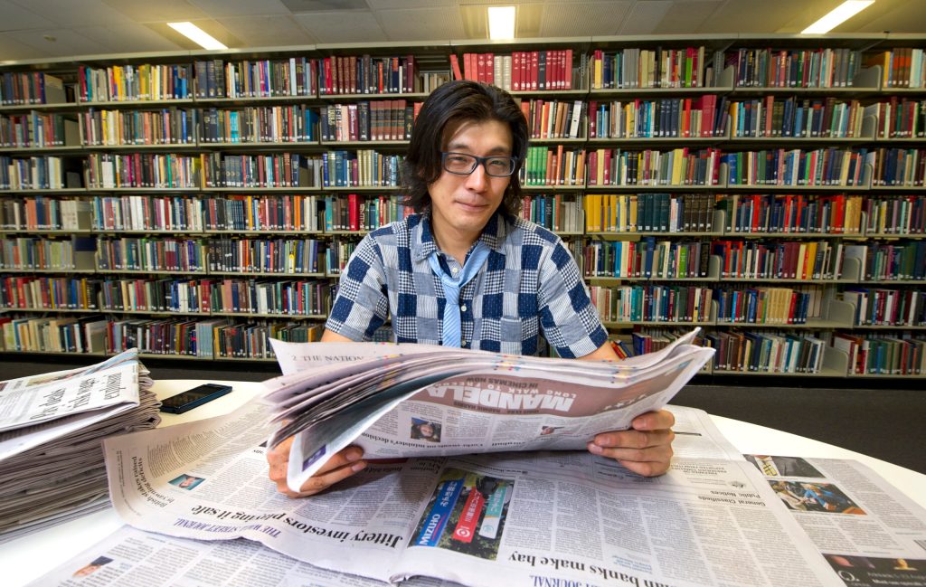 PhD candidate Tets Kimura