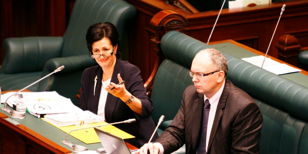 Vickie Chapman in Parliament. Photo: InDaily