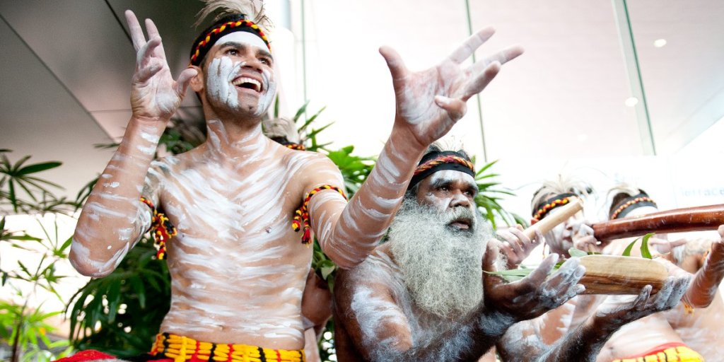 A welcome to country ceremony at UniSA. Photo: Nat Rogers / InDaily