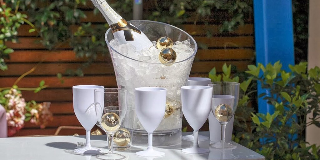The Moët was flowing at jeweller Albert Bensimon's White Party. Photo: Albert Bensimon