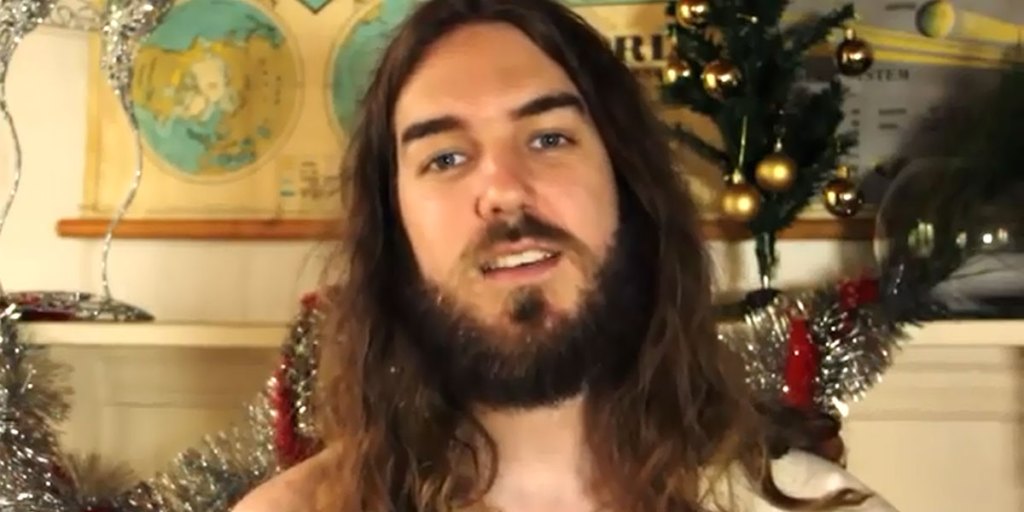Comedian Joshua Ladgrove portraying Jesus