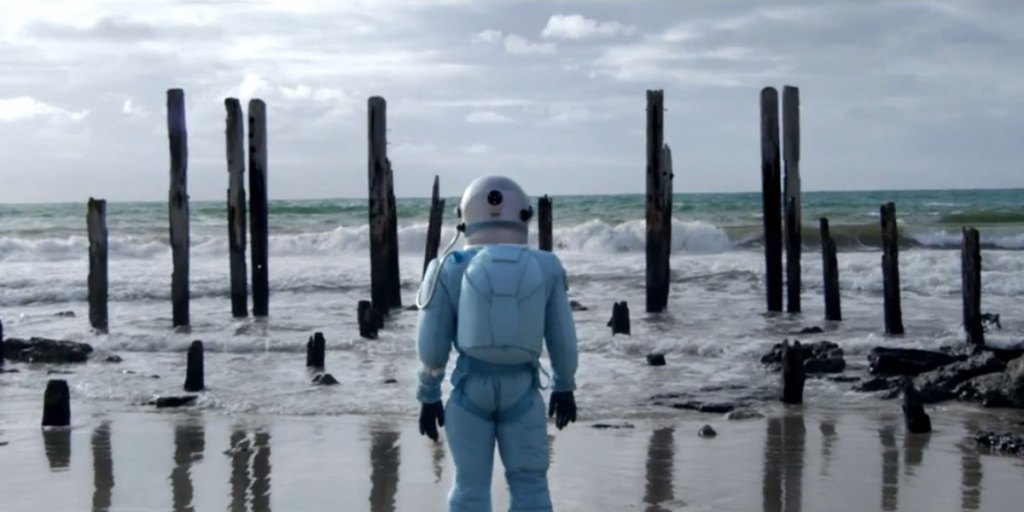 A scene from the radical Adelaide commercial - it's trying to create perceptions where there were none.