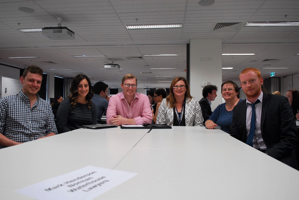 Thumbnail for Law mentors meet with Flinders students