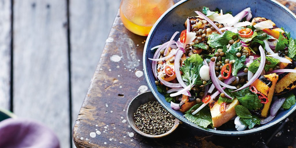 Unprocessed vegetables and high-fibre foods like lentils should be diet priorities. Photo: Murdoch Books/AAP