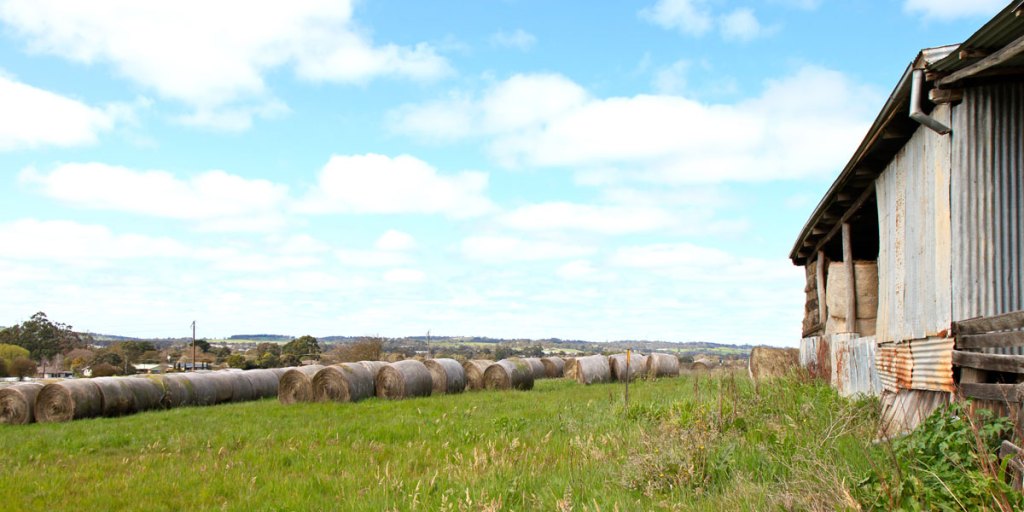Rural land on the edge of Mt Barker.