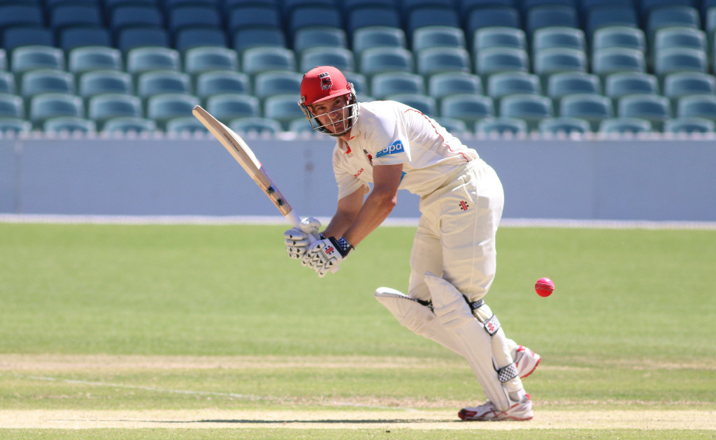 Michael Klinger: out for a duck. Image by Peter Argent