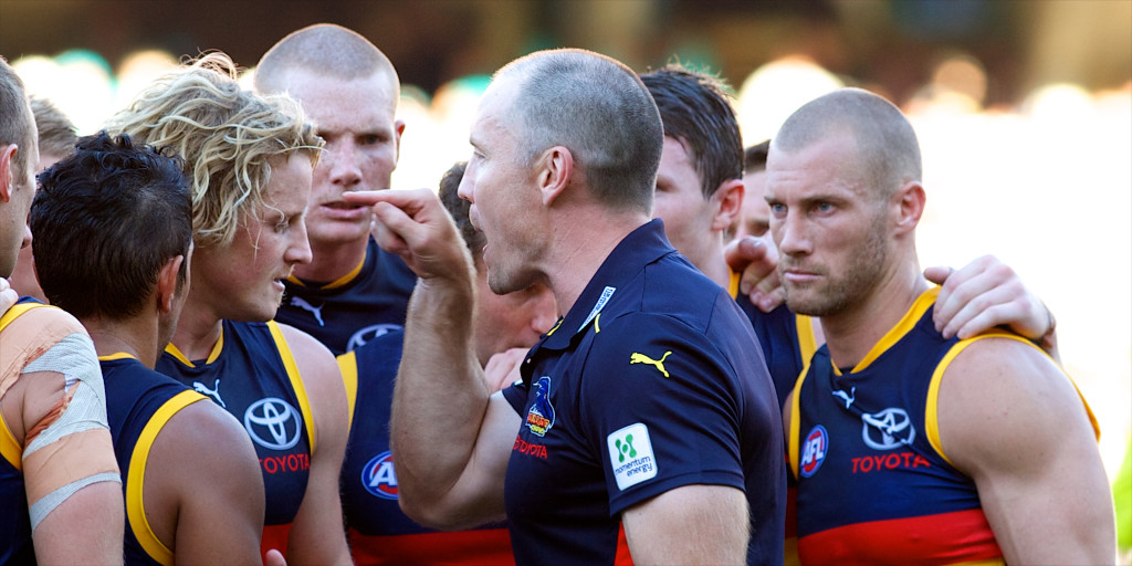 Sanderson makes a point. Image by Michael Errey