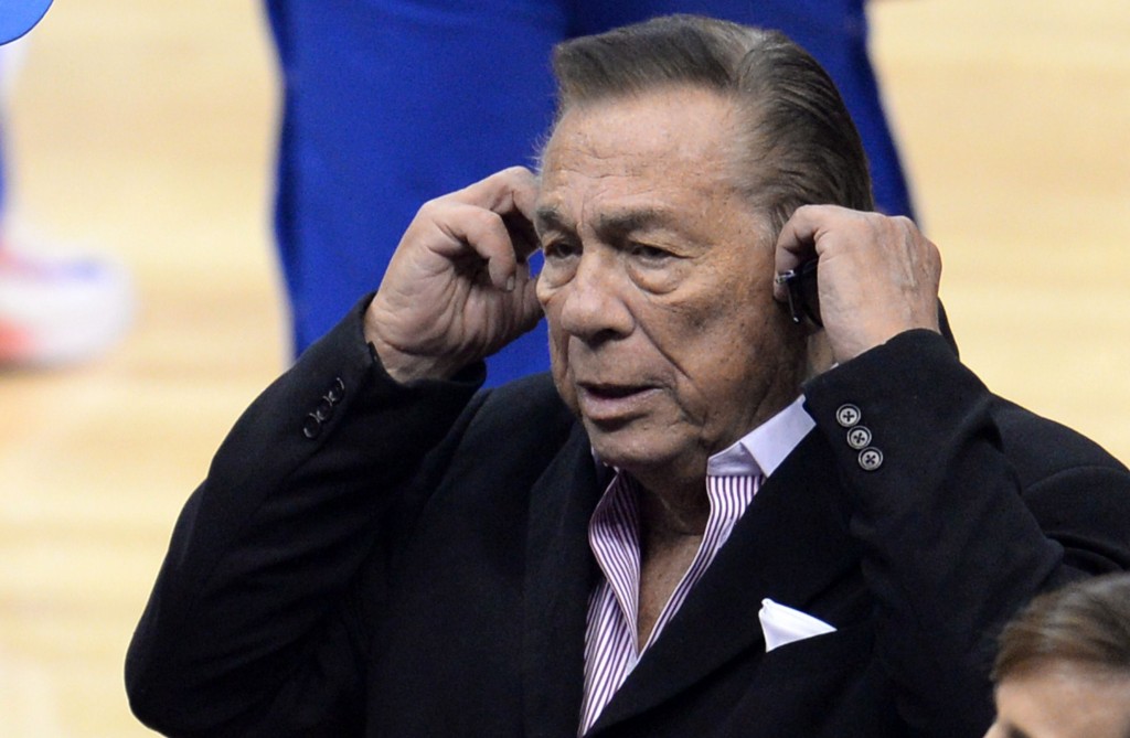 Thumbnail for US basketball slam dunks Clippers owner
