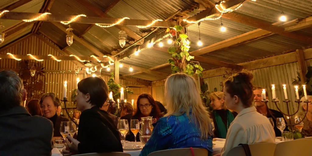 The Adelaide Food and Wine Festival dinner at Fall From Grace. Photo: Philip White