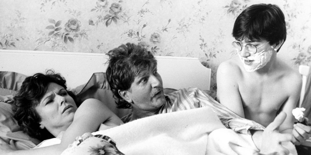 A scene from the 1980s television series based on Townsend's first 'Adrian Mole' book.