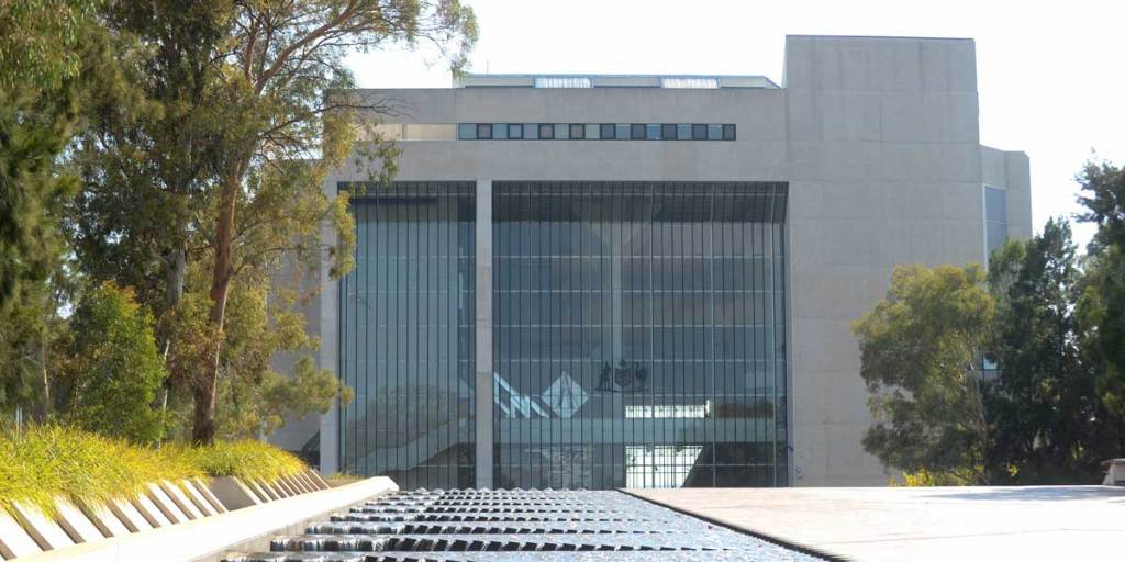 The High Court in Canberra.