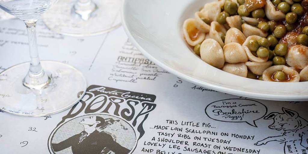 It's all about the pasta. Photo: Borsa Pasta Cucina website