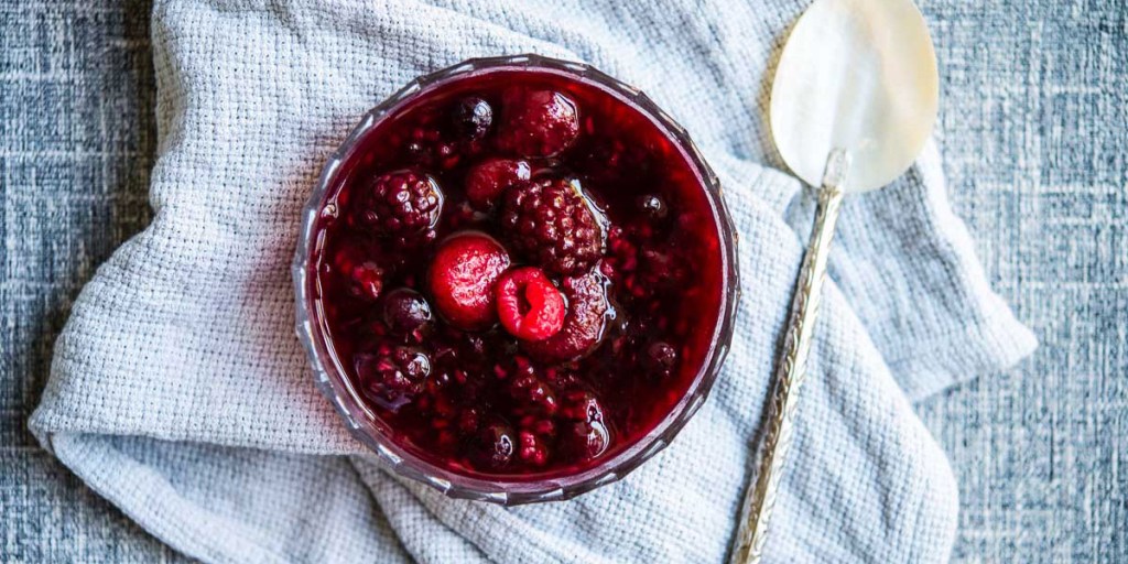 Red Berry Soup. Photo and recipe: Christina Soong / The Hungry Australian