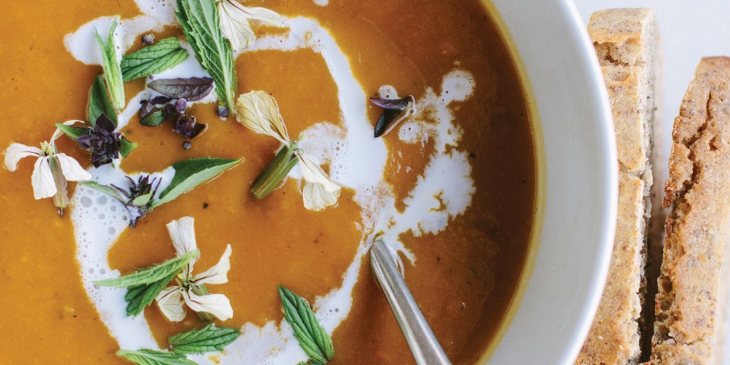 Thumbnail for Roast Pumpkin, Kumara & Coriander Soup