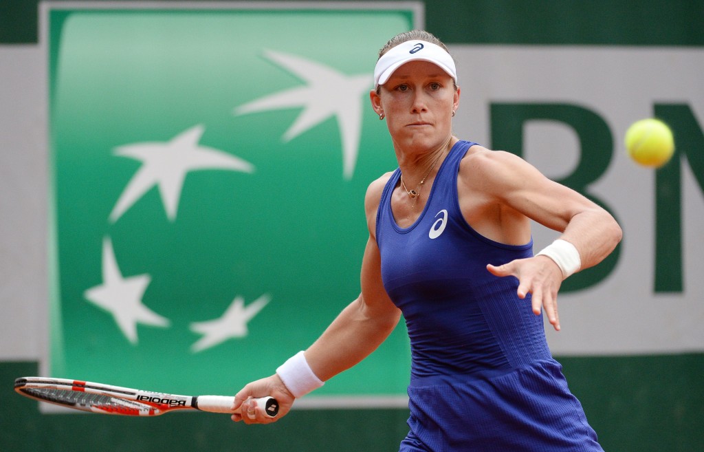 Thumbnail for Stosur through, Williams out