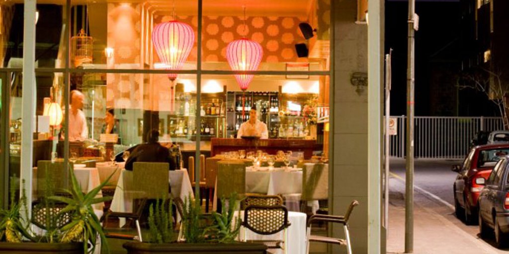Gouger Street's Concubine restaurant.