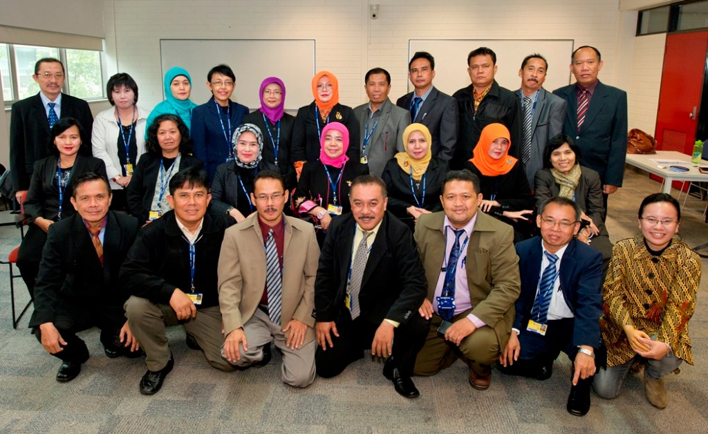 The Australia Award Fellows from Indonesia at Flinders University