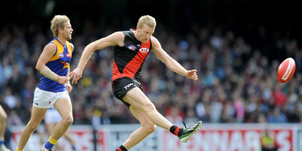 Essendon veteran Dustin Fletcher