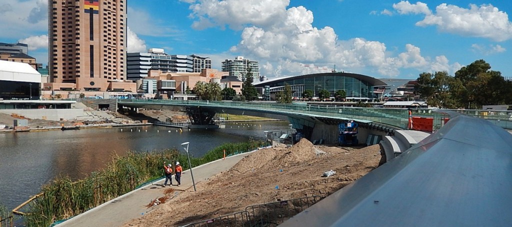 Thumbnail for Torrens bridge days from completion