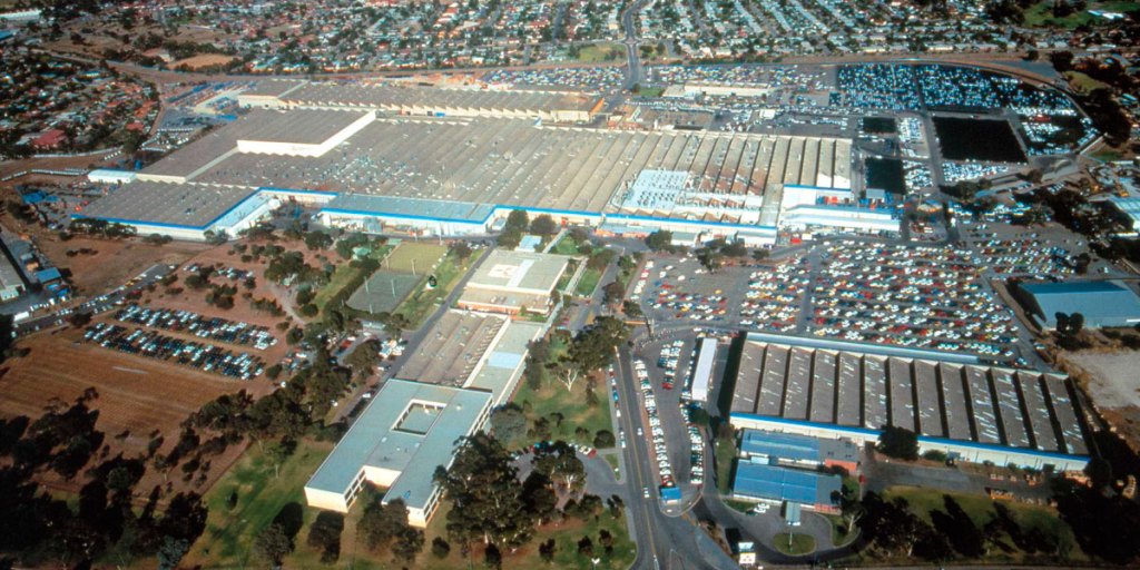 The now-closed Mitsubishi factory in Adelaide's south.