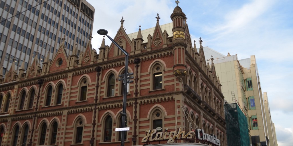 Beehive Corner on King William Street. Photo: Bension Siebert/InDaily