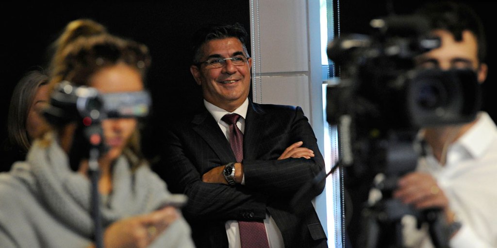 Outgoing AFL chief executive officer Andrew Demetriou.