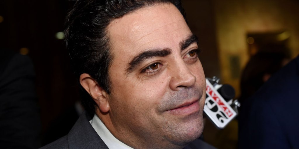 Former Labor minister Joe Tripodi leaves an ICAC hearing in April. AAP photo