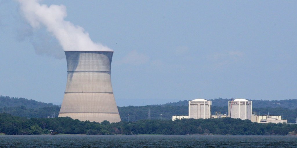 Nuclear power plants in Arkansas, USA.