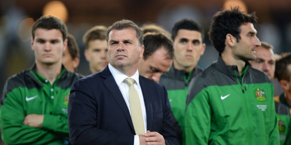Australia's coach Ange Postecoglou says he won't change course.