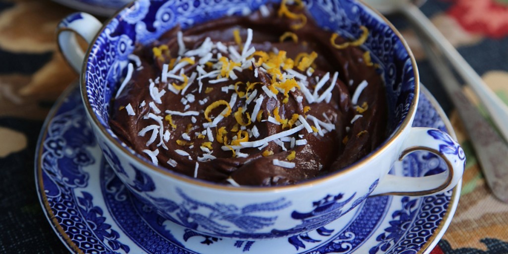 Thumbnail for Salted chocolate and orange mousse