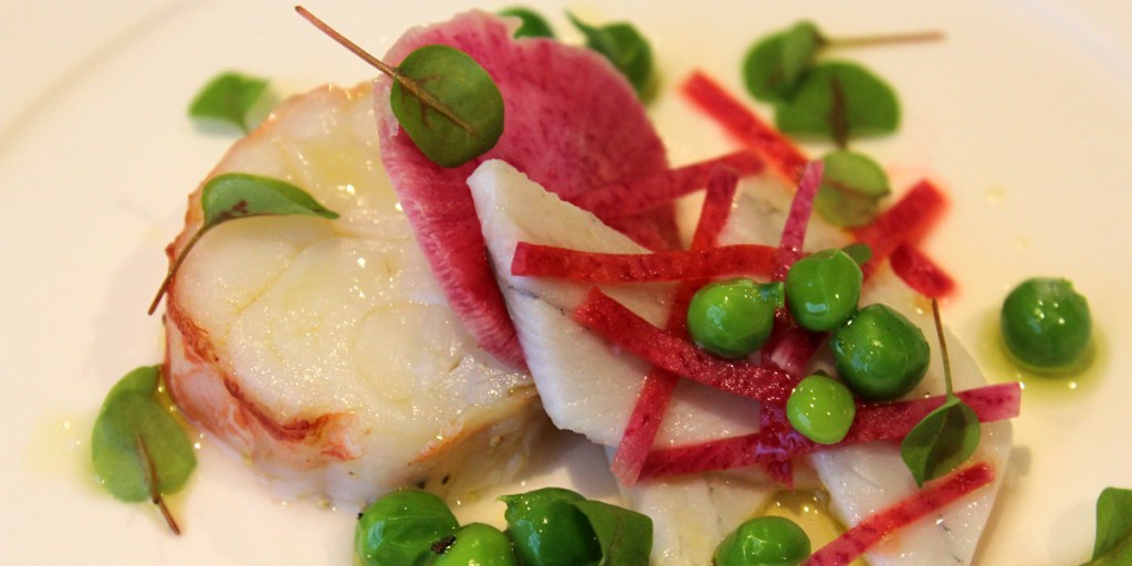 Thumbnail for Garfish ceviche with crayfish tail