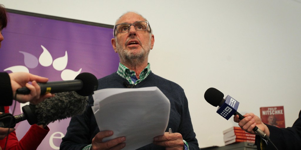 Philip Nitschke has admitted Max Bromson sought his advice. Photo: AAP