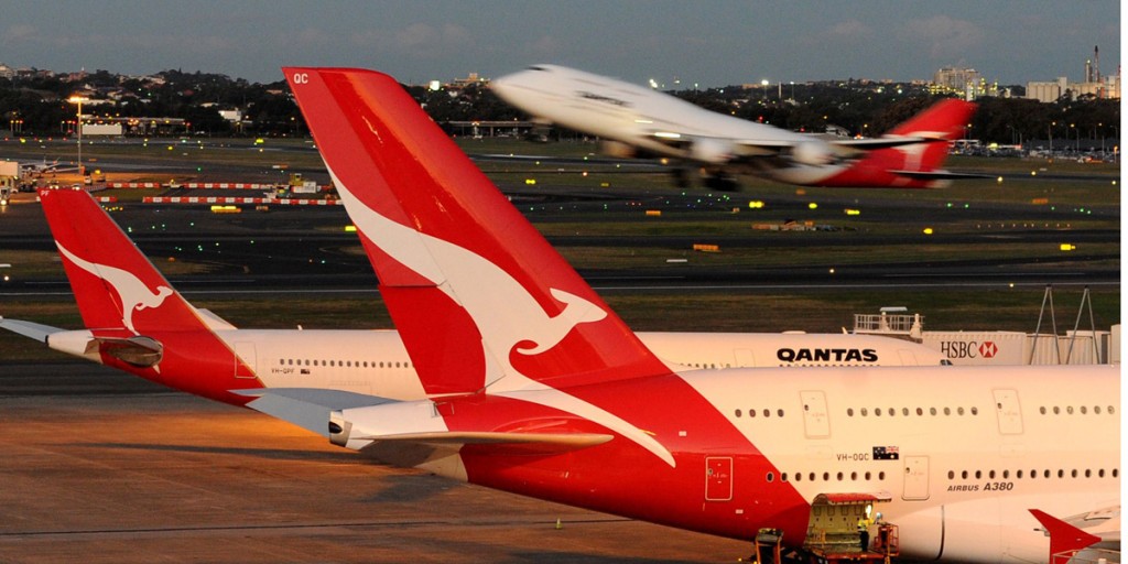 Thumbnail for Flying over Iraq is safe: Qantas