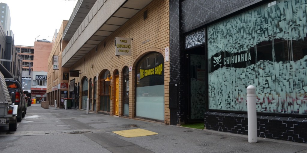 Peel Street. Photo: Bension Siebert | InDaily