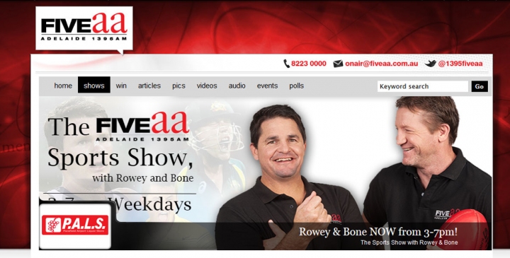 Thumbnail for Radio ratings: FIVEaa regains sports crown