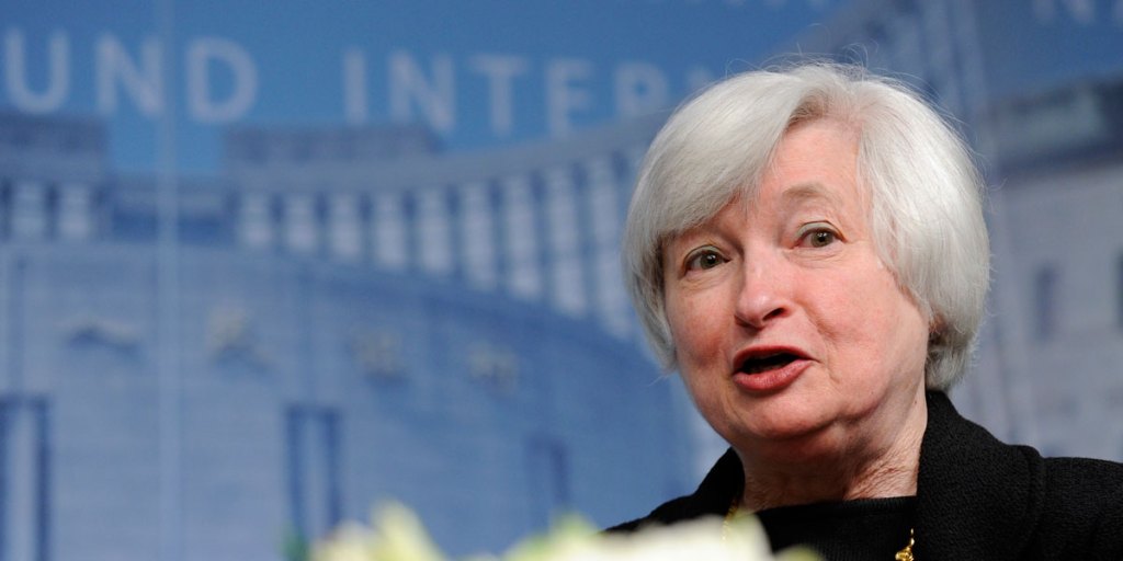 Federal Reserve chair Janet Yellen