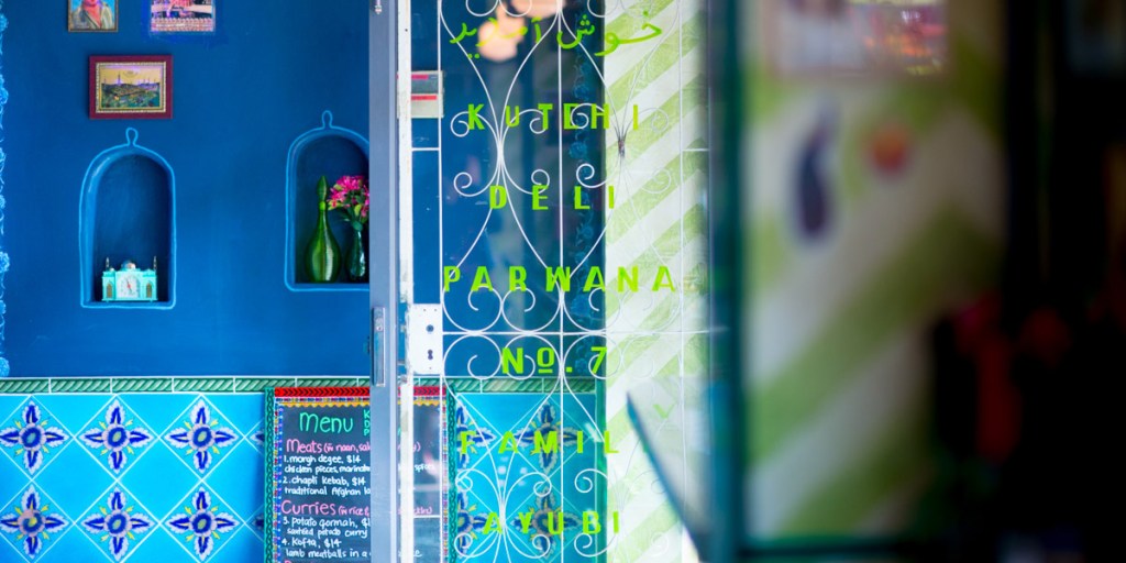 Kutchi Deli Parwana makes a colourful statement. Photos: Nat Rogers/InDaily