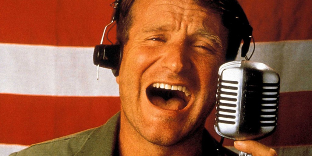 Robin Williams in Good Morning Vietnam