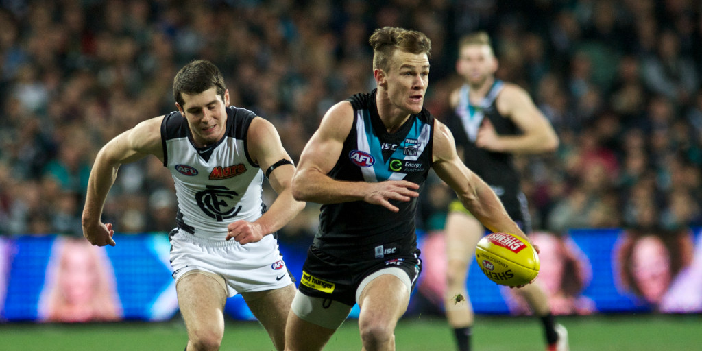 Robbie Gray has extended his tenure at Alberton. Photo: Michael Errey
