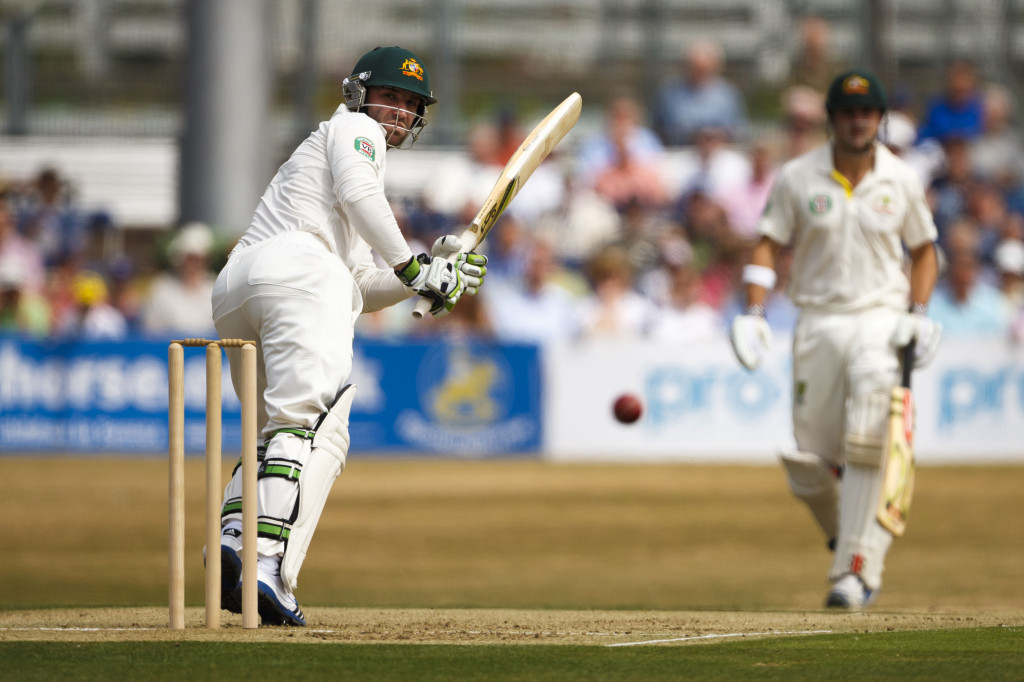 Phil Hughes is back in the Australian side