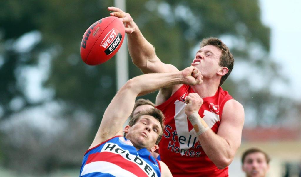 Kyle Jenner gives James Craig a chin-tap; neither Centrals nor North will feature in this year's finals