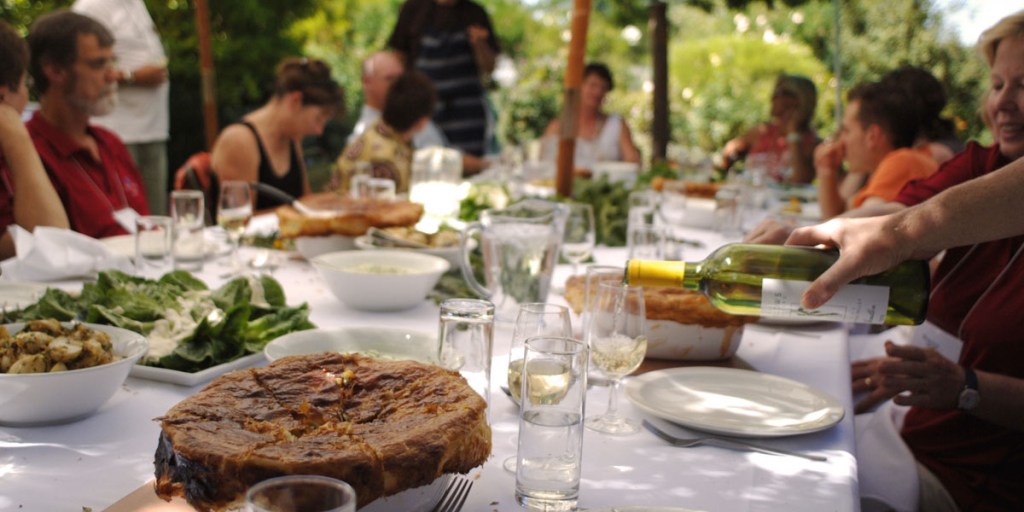Barossa Long Lunch, a signature event celebrating the region's food and wine. Photo Dragan Radocaj courtesy SATC