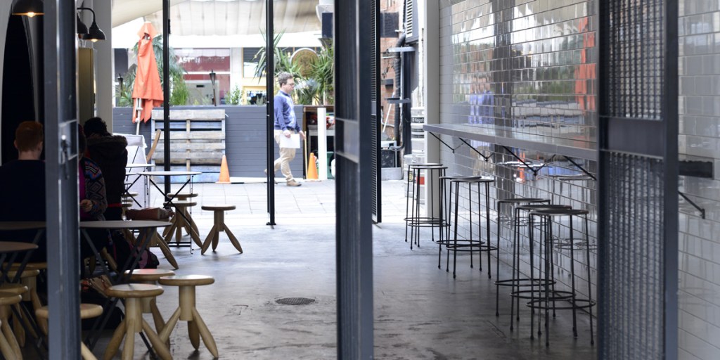 The fit-out is industrial, clean and simple. Photo: Nat Rogers/InDaily
