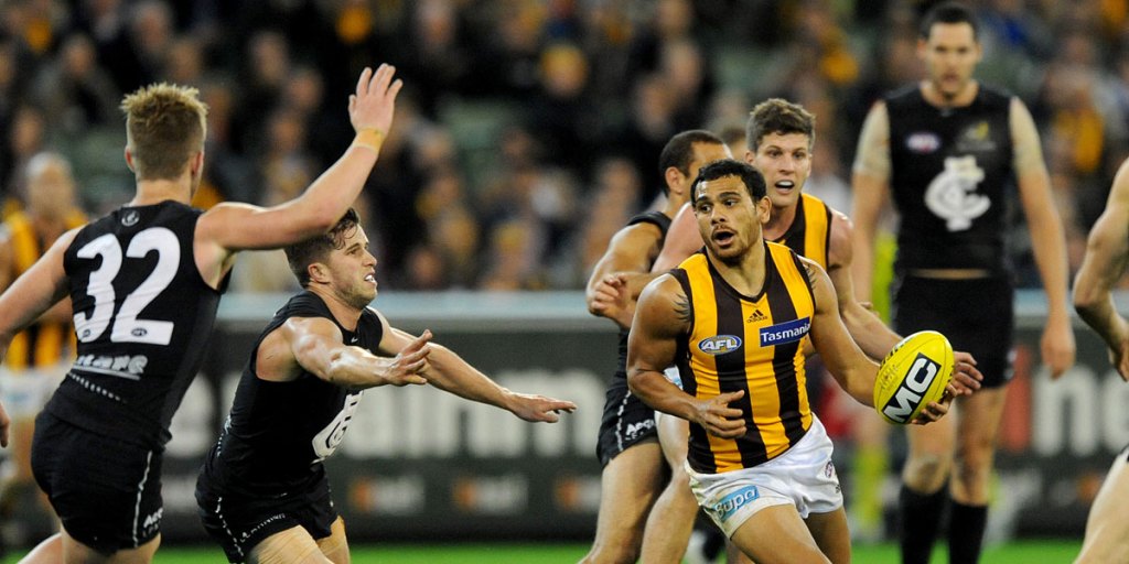 Hawthorn decided not to take a chance on star forward Cyril Rioli.