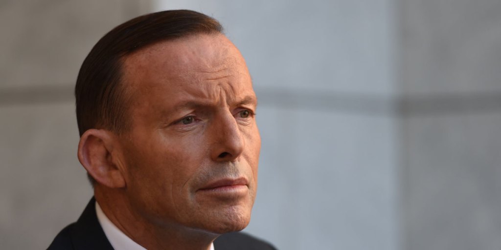 Prime Minister Tony Abbott announcing the RAAF will be involved in dropping military equipment to Kurdish fighters in Iraq.