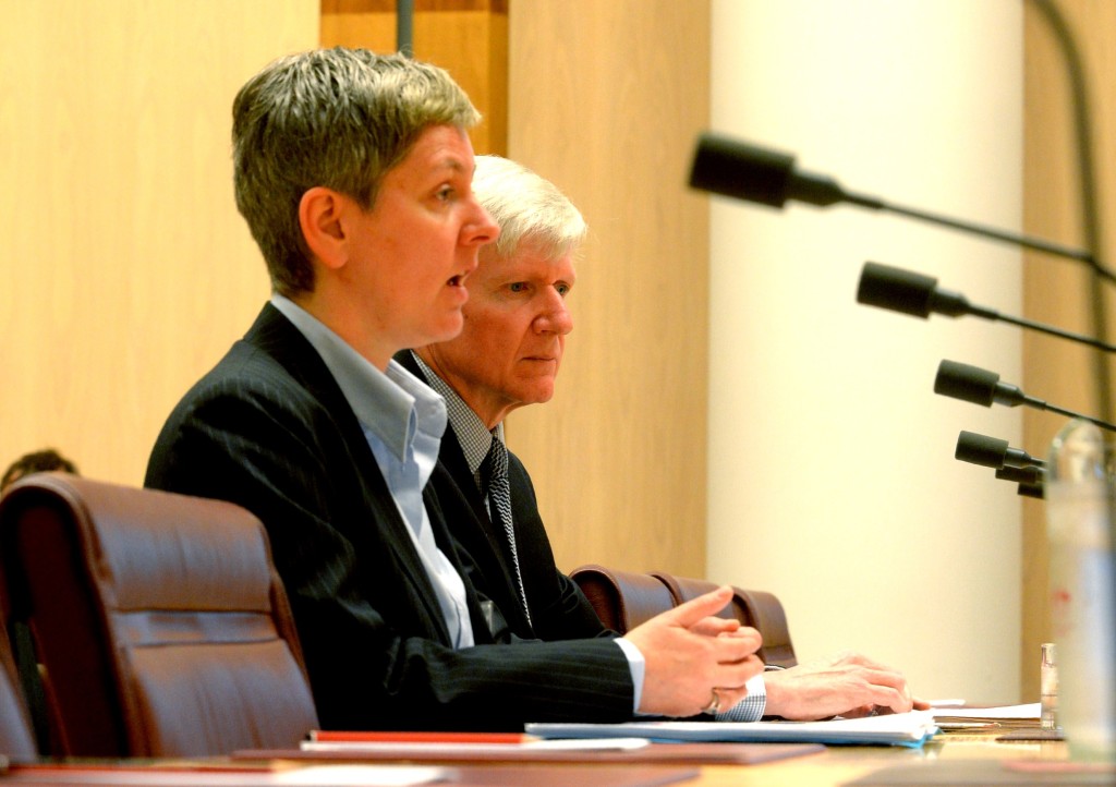 Luci Ellis and Malcolm Edey