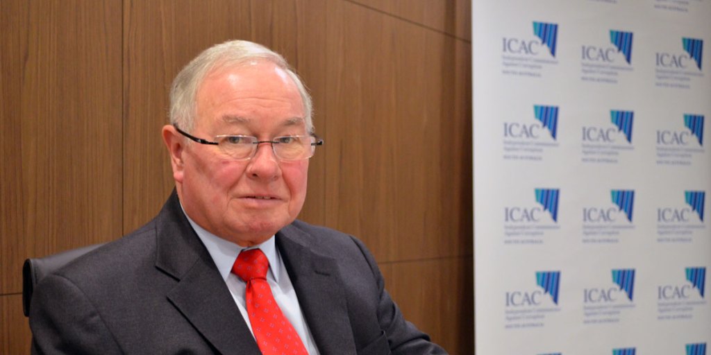 Independent Commissioner Against Corruption Bruce Lander