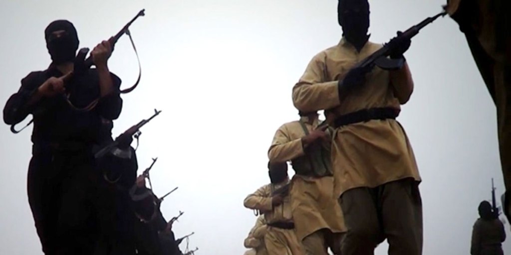 An image from an Islamic State video. 