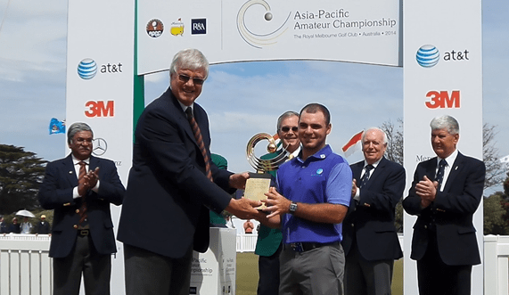 Murdaca won by seven shots. Image by golfsa.com.au