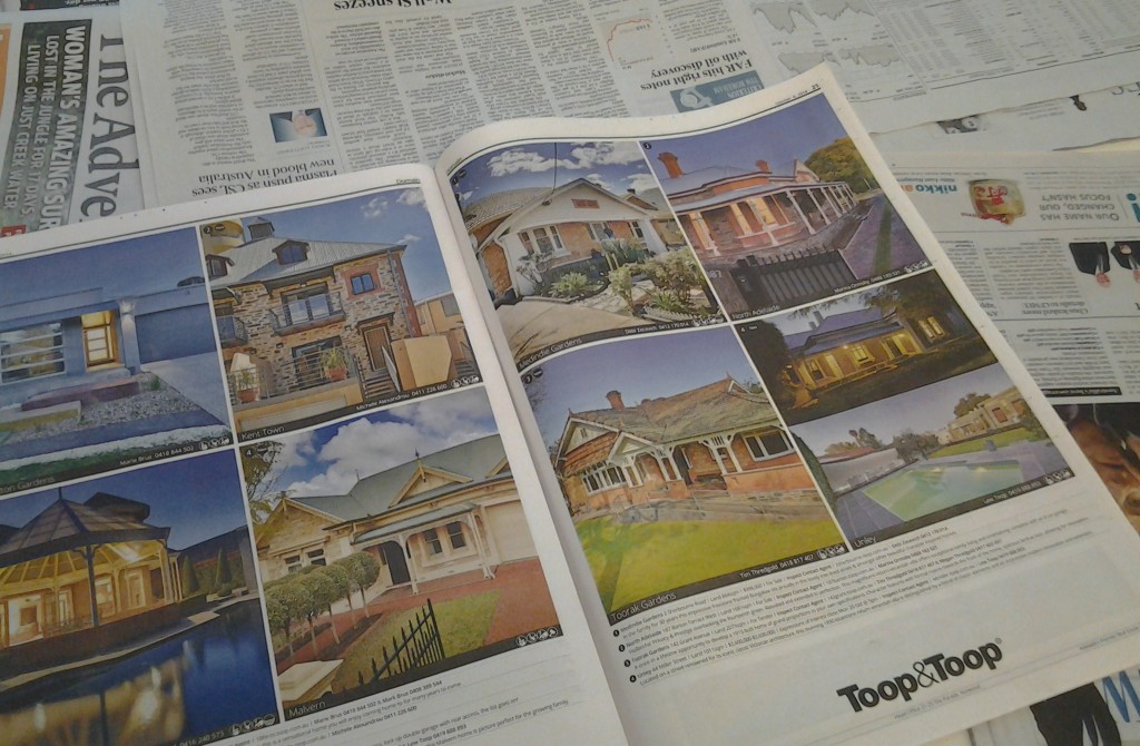 Thumbnail for Real estate ad war widens